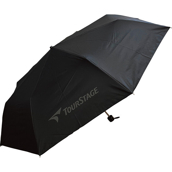 ツアーステージ　トートバッグ＆晴雨兼用折りたたみ傘 ブラック