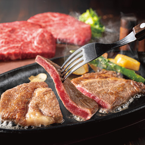 青葉牛　モモ・ロース　ステーキ味くらべ（計４１０ｇ）