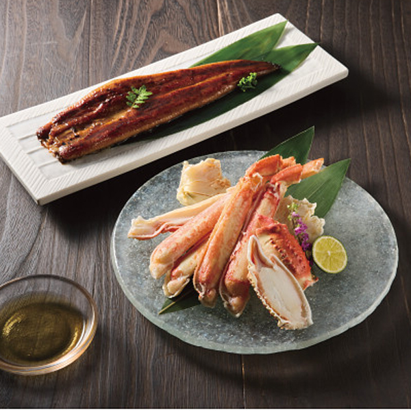 ずわいがにとうなぎセット（計５００ｇ）