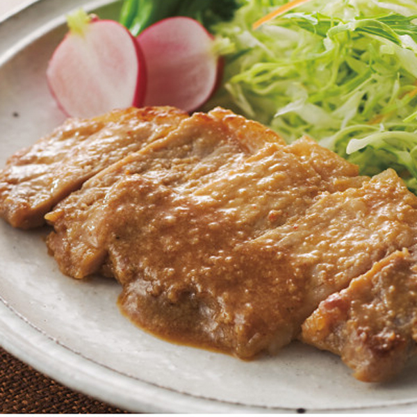 京の味付け焼肉　国産豚ロース西京味噌仕立て（９枚）