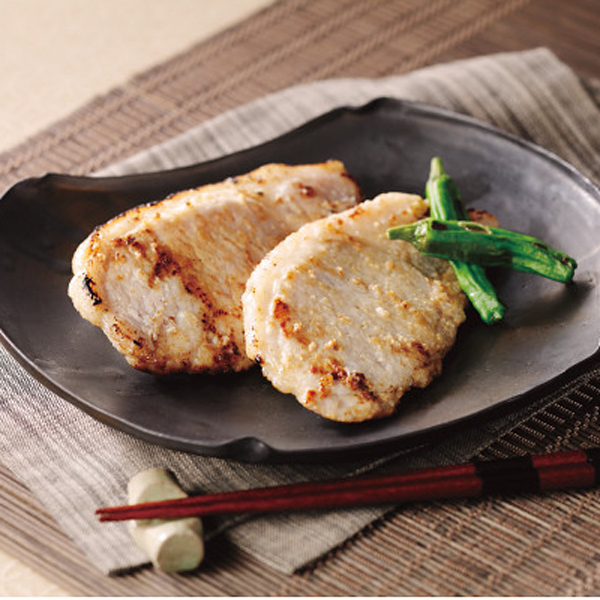 国産豚ロース肉　塩麹漬け（１４枚）