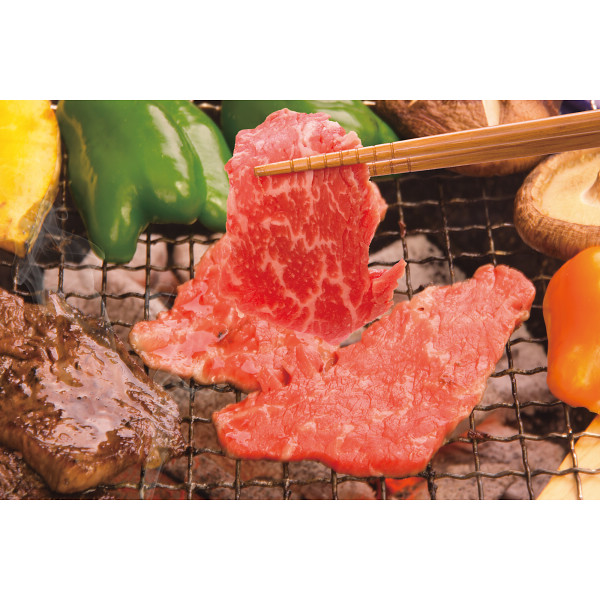 はこだて大沼黒牛　モモ　焼肉用（９００ｇ）