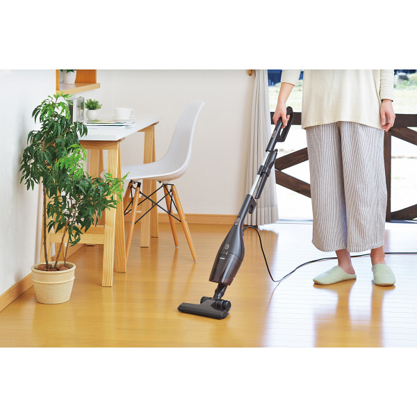 ツインバード サイクロンスティック型クリーナー ブラウン