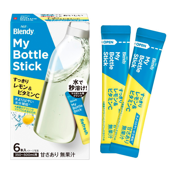 ブレンディマイボトルスティックすっきりレモン＆ビタミンＣ６本