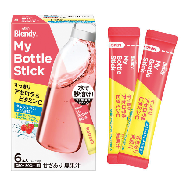 ブレンディマイボトルスティックすっきりアセロラ＆ビタミンＣ６本