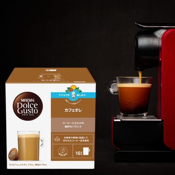 ネスカフェ　ドルチェグスト専用カプセル　カフェオレ（１６Ｐ）