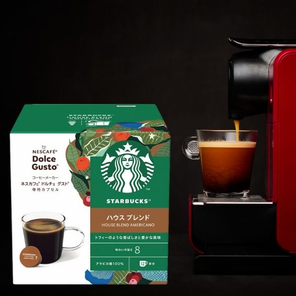 スターバックス　ハウスブレンド　ネスカフェ　ドルチェグスト専用カプセル（１２Ｐ）