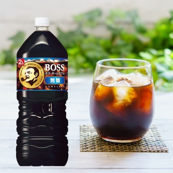 ボス　ホームカフェ　無糖　２ｌ（６本）
