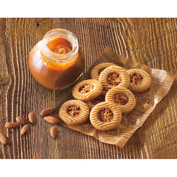 赤い帽子　キャラメルフロランタンクッキー（８枚）