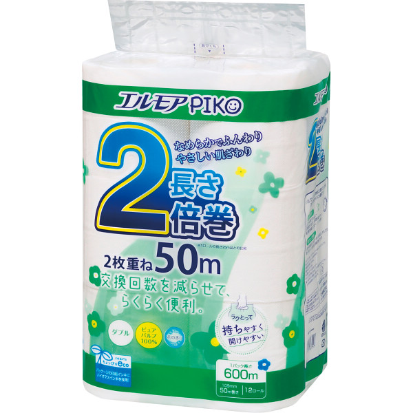 エルモアピコ２倍巻トイレットロール　１２ロール B