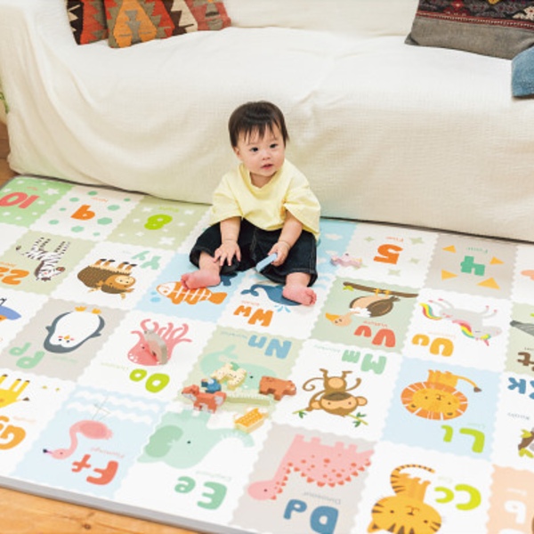 サンタトイズ　Ｍｙファーストプレイマット アルファベット＆ナンバーズ