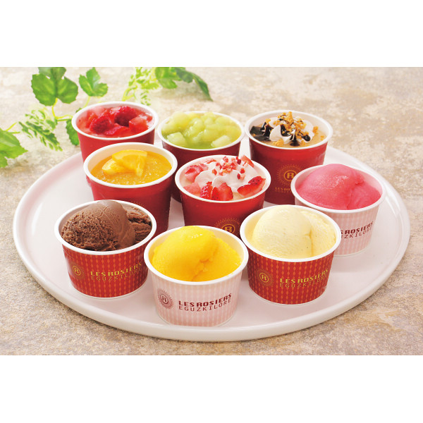 銀座京橋 レ ロジェ エギュスキロール 銀座アイスアソート