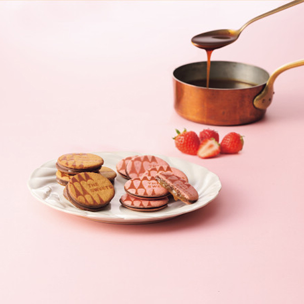 ザ・スウィーツ　キャラメルサンドクッキー（オリジナル＆苺）（１８個） A