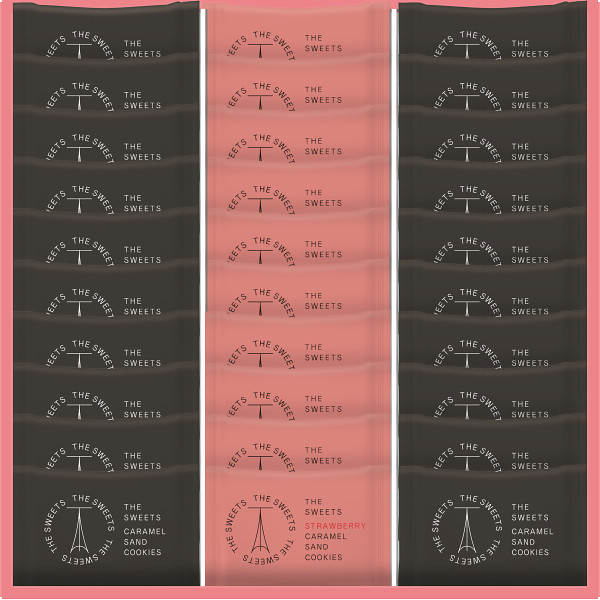 ザ・スウィーツ　キャラメルサンドクッキー（オリジナル＆苺）（３０個） A