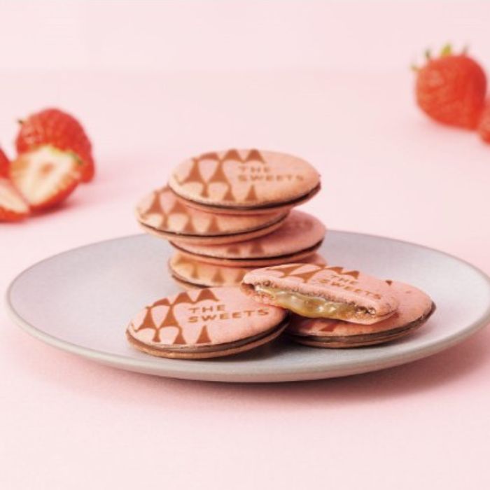 ザ・スウィーツ　苺キャラメルサンドクッキー（５個） A