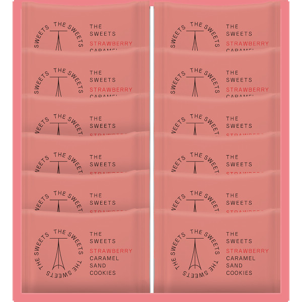 ザ・スウィーツ　苺キャラメルサンドクッキー（１２個）