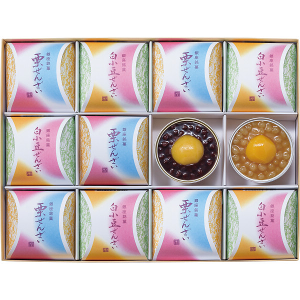 銀座鈴屋　ぜんざい詰合せ（１２個） B