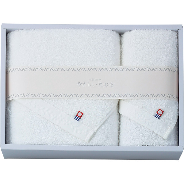 やさしいたおる　バス・フェイスタオルセット　A