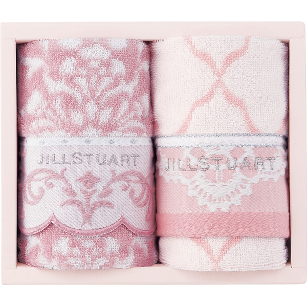 ジルスチュアート　ブルームオーナメント　ウォッシュタオル２枚セット