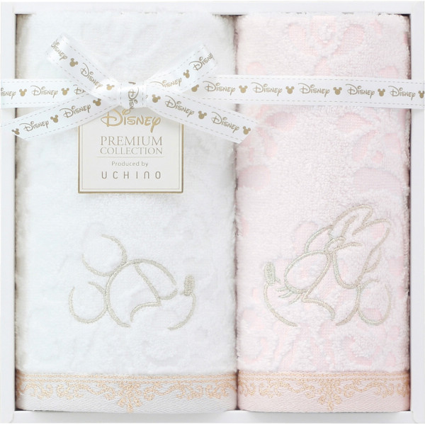 ディズニー　プレミアム　フェイス・ゲストタオルセット　A