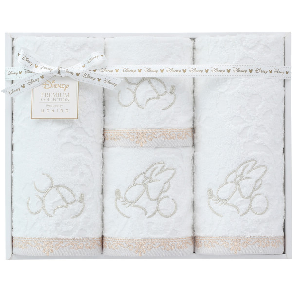 ディズニー　プレミアム　フェイス・ゲストタオルセット　B