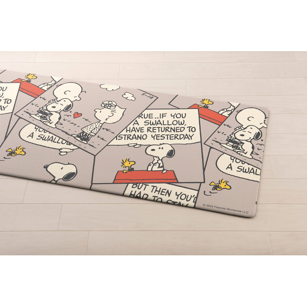 ピーナッツ　ＰＶＣロングマット（１２０ｃｍ）　A