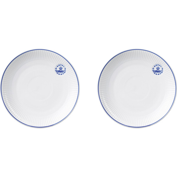 ロイヤル　コペンハーゲン　ブルーライン　ペアプレート