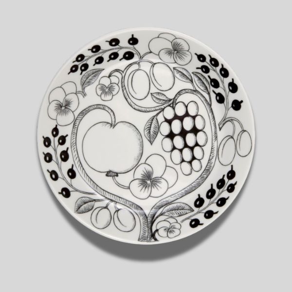 アラビア　パラティッシ　プレート２１ｃｍ　ブラック