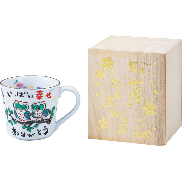 夕立窯　感謝　マグカップ　A