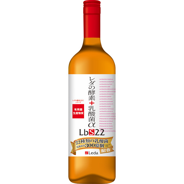 レダの酵素＋乳酸菌α　ＬｂＳ２２（６００ｍｌ）