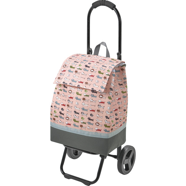 ネコ柄ショッピングカート　B