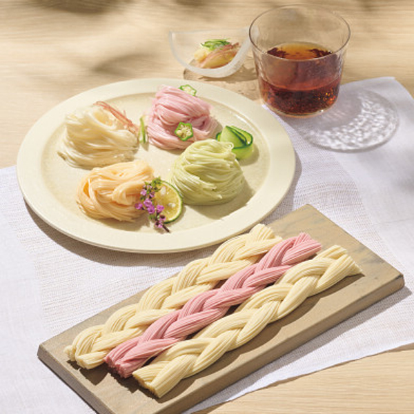彩り三輪素麺と三輪むすび詰合せ