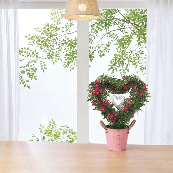 4/30まで申し込み可　【母の日専用】つるバラ　プリティーハートリング