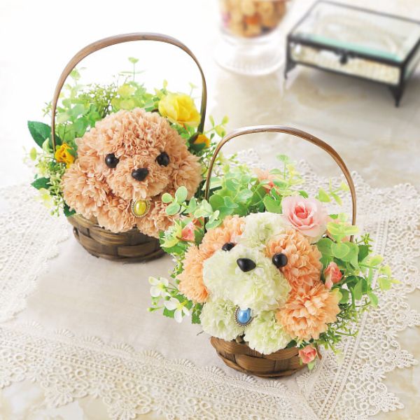 5/17まで申し込み可　【母の日専用】フラワーパピー