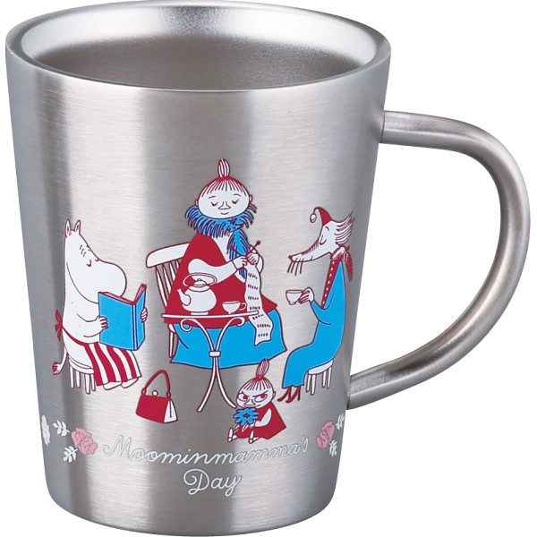5/17まで申し込み可　【母の日専用】ムーミン　Ｍｏｏｍｉｎｍａｍａ’ｓＤａｙ　二重マグ