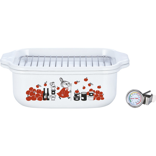 5/17まで申し込み可　【母の日専用商品】リトルミイ　ちいさなごちそう　角型天ぷら鍋