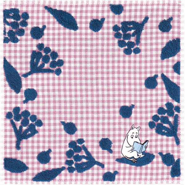 5/17まで申し込み可　【母の日専用】ムーミン　ちょっと一息　タオルハンカチ