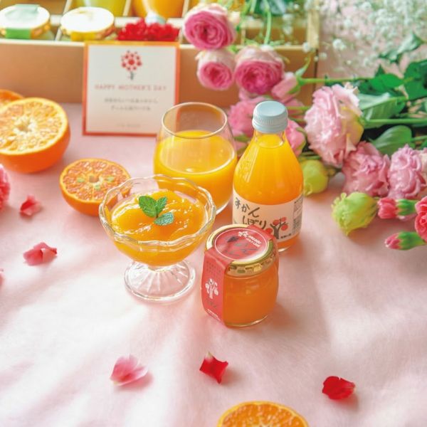 5/17まで申し込み可　【母の日専用】伊藤農園　果汁１００％ピュアジュース＆寒天ジュレセット