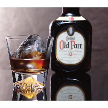 6/21まで申し込み可　【父の日専用】田島窯　江戸硝子　富士山　ロックグラス（木箱入）