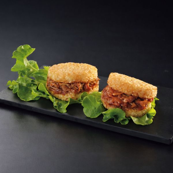 5/17まで申し込み可　【母の日専用】米久　ライスバーガー２種セット