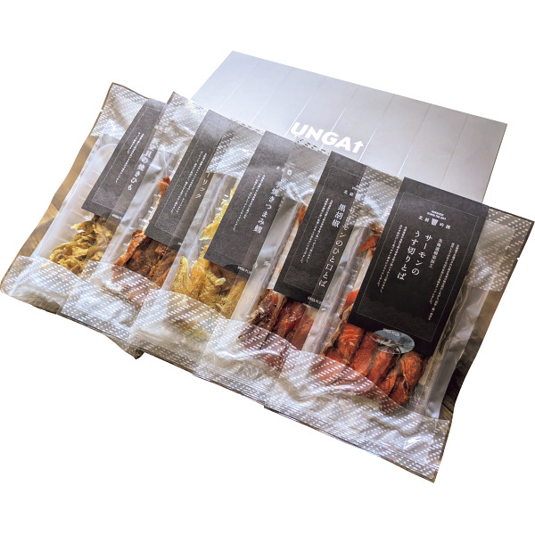 6/15まで申し込み可　【父の日専用】北前吟撰　北海道の海産珍味５種セット