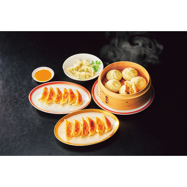 5/17まで申し込み可　【母の日専用】餃子専門店イチロー　味噌だれ餃子２種＆中華点心２種（計４１個）