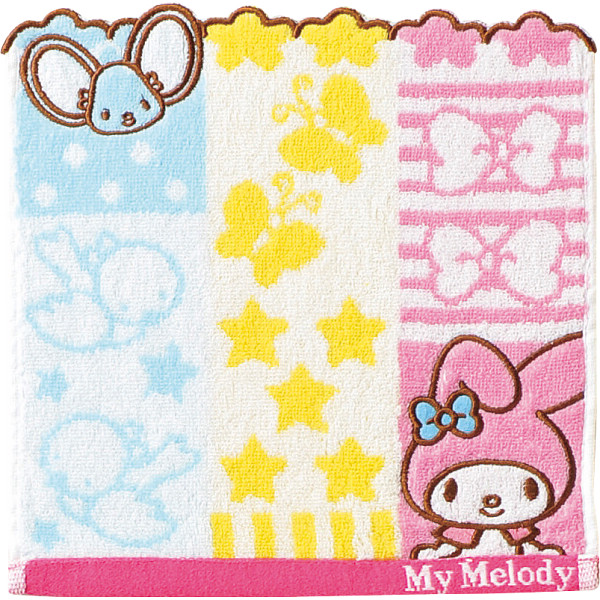 サンリオキャラクターズ シャンブル ミニタオル マイメロディ シャンブル