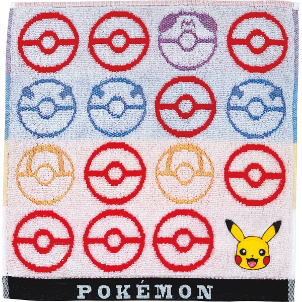 ポケモン タオルハンカチ モンスターボール