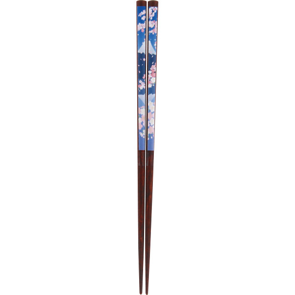 いろどり箸 桜富士