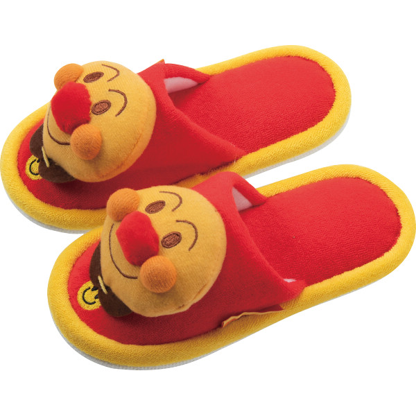 アンパンマン 子供外縫いパイルマスコット レッド