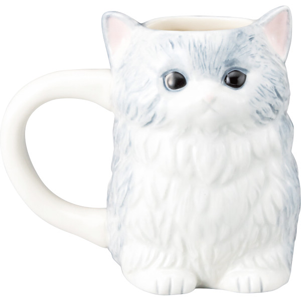 ダイカットマグ ねこ ねこ