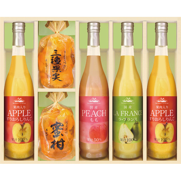 美食ファクトリー 果実のゼリー＆フルーツ飲料セット
