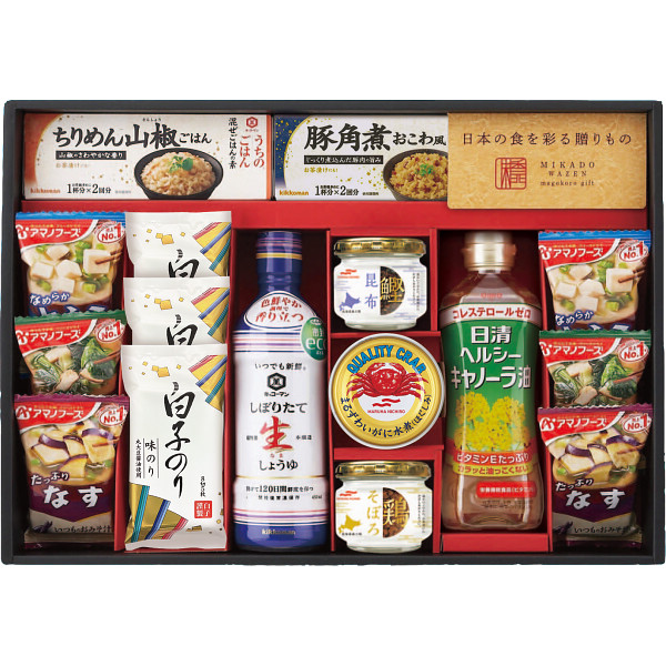 味香門和膳(みかどわぜん)アマノフーズ＆キッコーマン和食詰合せ