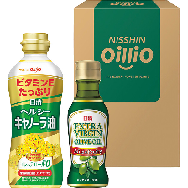日清 ヘルシーオイル＆ＥＸＶオリーブオイルギフト